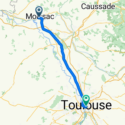 Quai Antoine Hébrard, Moissac to Hypercentre, Toulouse