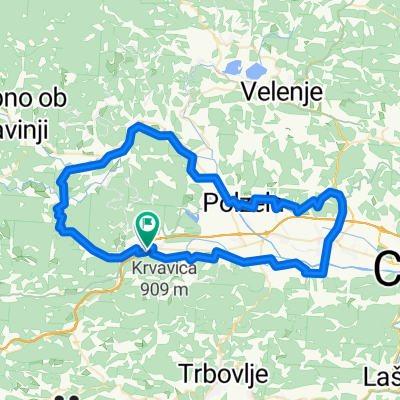 VranskoMozirjeZalec76km