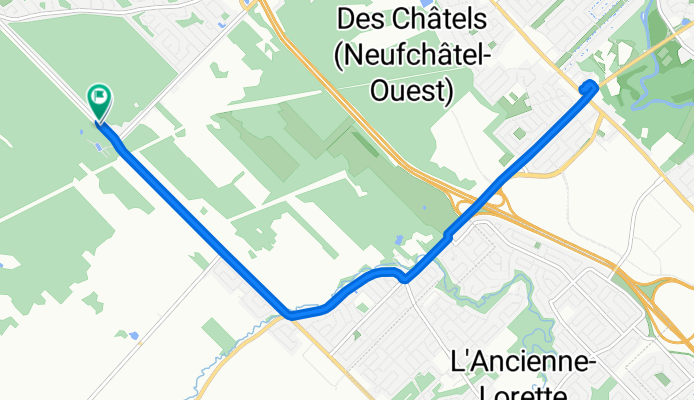 De Route de l'Aéroport à Route de l'Aéroport