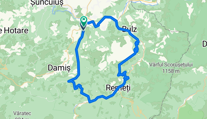 Bratca - Valea Brătcuței - Remeți - Bulz - Lorău - Bratca