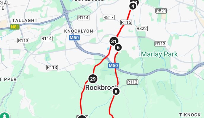 Photo 2 de l’itinéraire Bikemap « Moderate route »