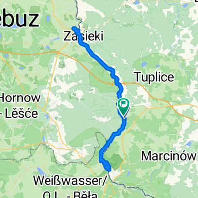 Route in Neiße-Malxetal