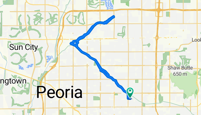 North 41st Drive to North 41st Drive