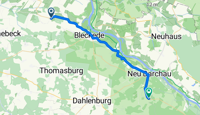 Lüdersburg - Neu Darchau