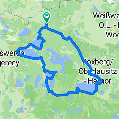 Route in Spreetal