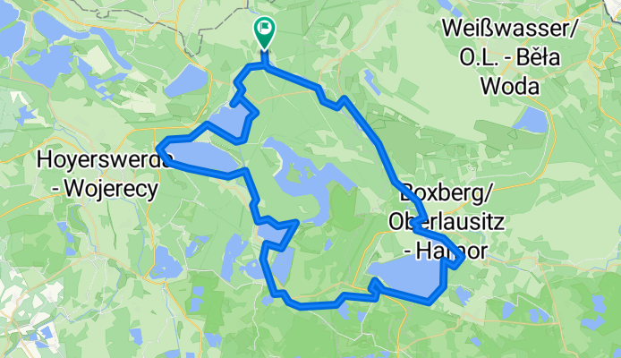 Route in Spreetal