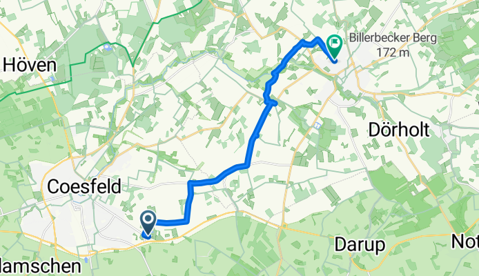 Fietzengarten Rückweg