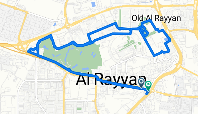 Al Rayyan Al Jadeed Street, Al Rayyan to Al Rayyan Al Jadeed Street, Al Rayyan