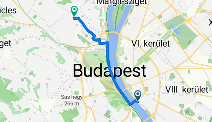 Fővám tér, Budapest to Szpáhi utca, Budapest