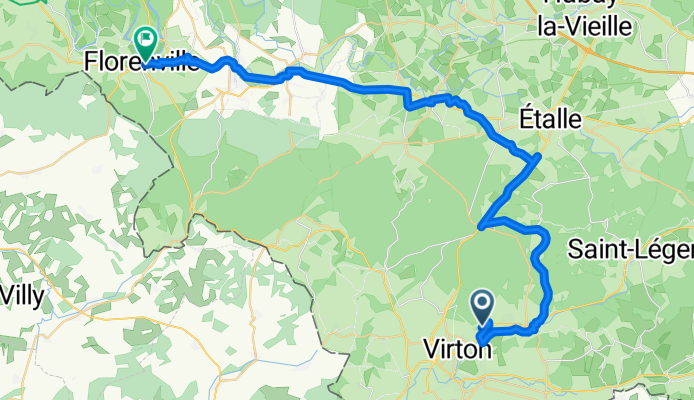 De Virton à Florenville