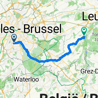 Avenue Winston Churchill, Uccle à Nijvelsebaan, Bertem