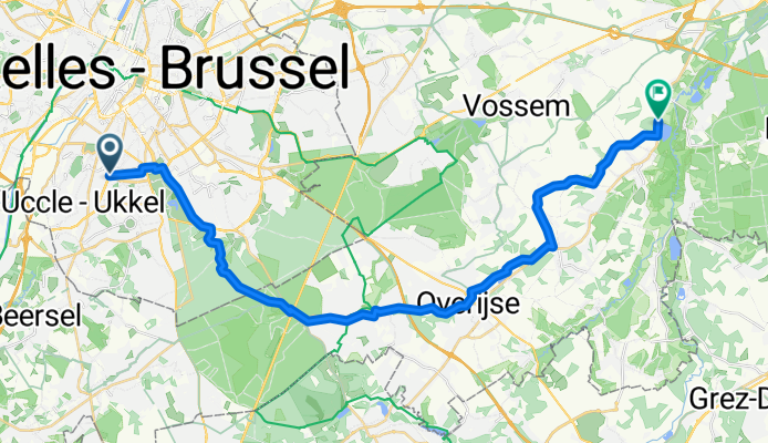 Avenue Winston Churchill, Uccle à Nijvelsebaan, Bertem