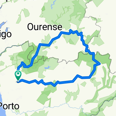Route in Braga