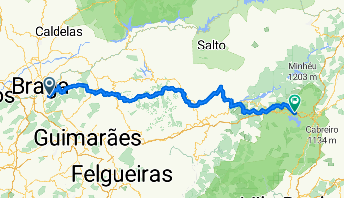 Braga - Ribeira de Pena