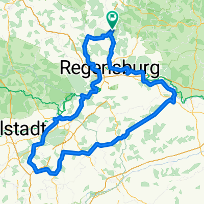 An der Ilm - MH - Kelheim - Abensberg - Neustadt - Wolnzach - Mainburg- Rottenburg- Mallersdorf - Straubing - RGB
