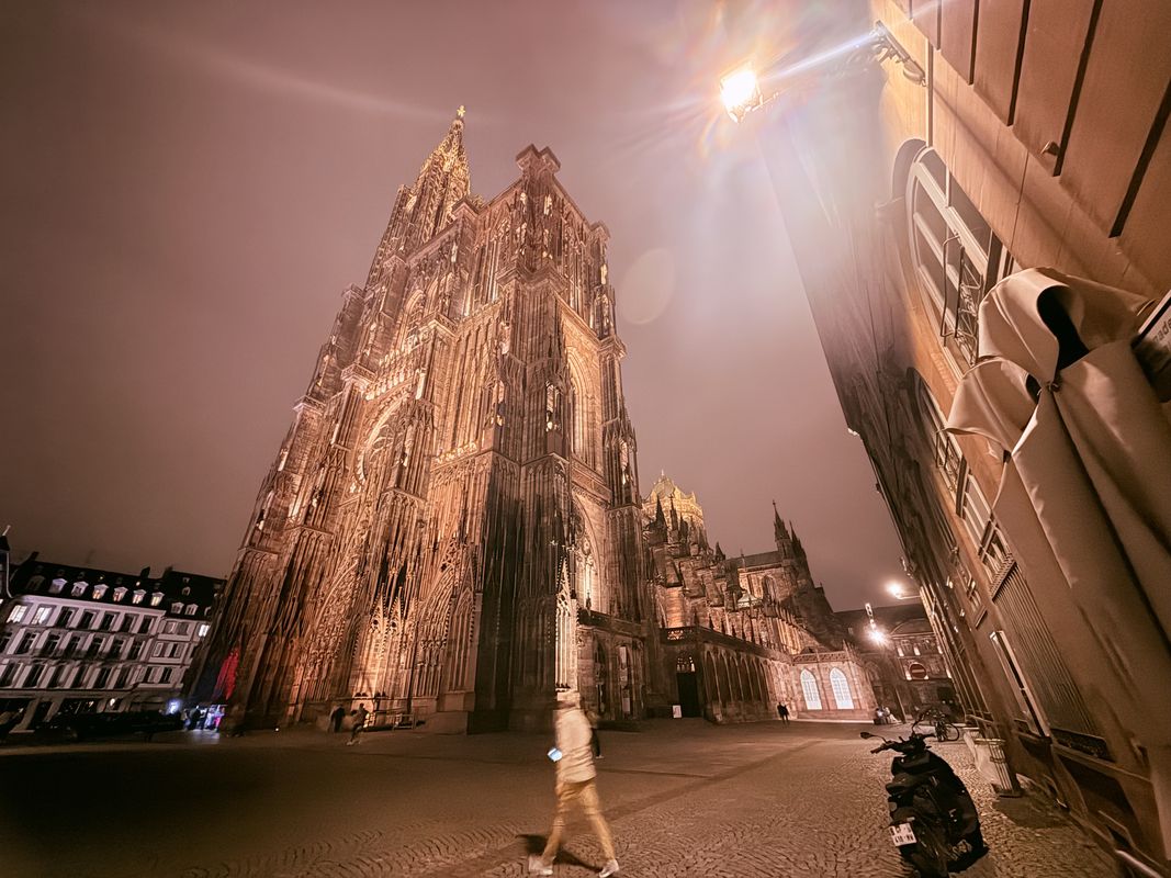 Place de la Gare, Straßburg nach Hauptstraße, Offenburg