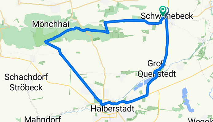 Klosterstraße, Schwanebeck nach Klosterstraße, Schwanebeck
