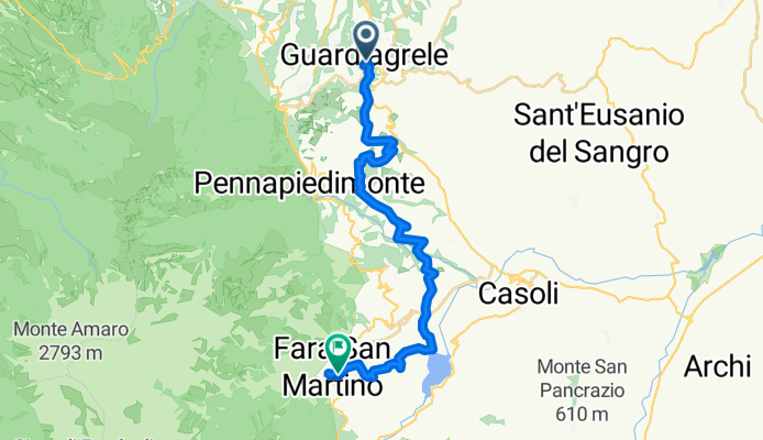 Guardiagrele - Fara San Martino