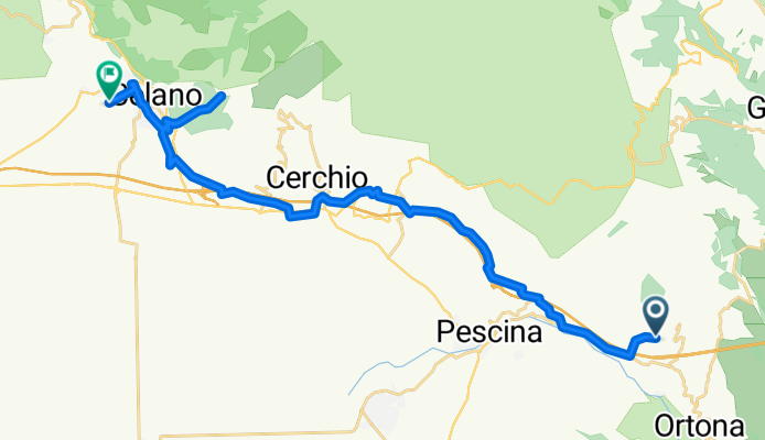 Ortona dei Marsi - Celano