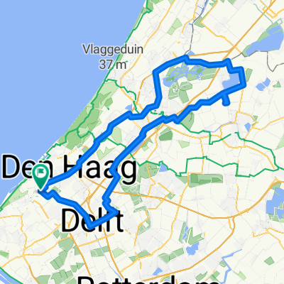 Den Haag-Delft-Braassemermeer-Leiden-Wassenar Loop
