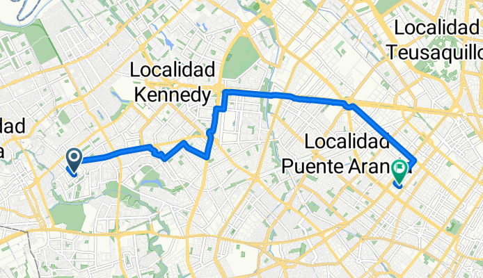 De Carrera 78g # 56B-42 a Carrera # 9-44