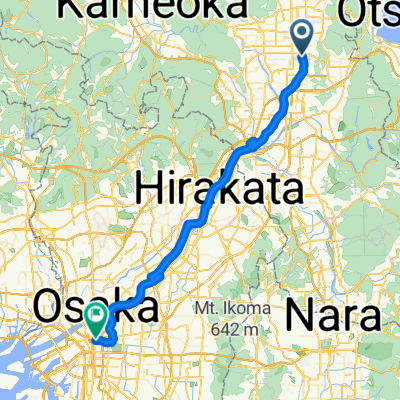 kyoto to osaka