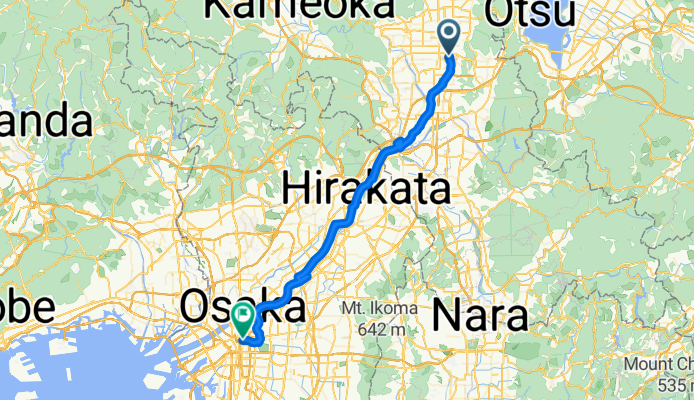 kyoto to osaka