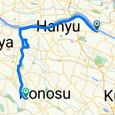 Kazo - Kōnosu