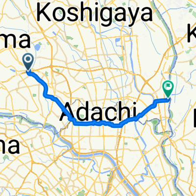 Hatogaya-honchō - Matsudo (1/2)