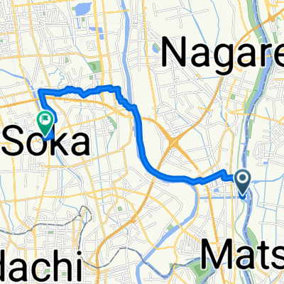 Hatogaya-honchō - Matsudo (2/2) + Matsudo - Nagareyama (1/2)