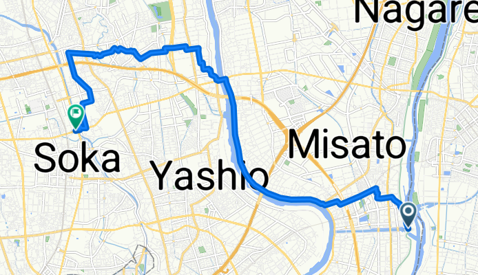 Hatogaya-honchō - Matsudo (2/2) + Matsudo - Nagareyama (1/2)