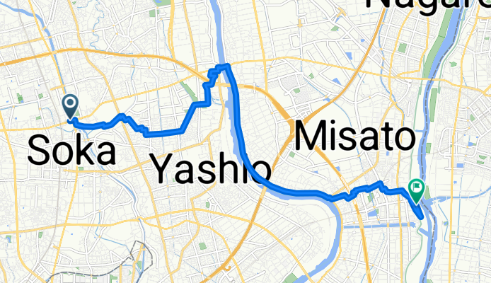 Hatogaya-honchō - Matsudo (2/2) + Matsudo - Nagareyama (2/2)