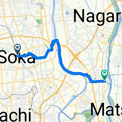 Sakaecho 1-Chōme, Soka to Shinwa 2-Chōme, Misato