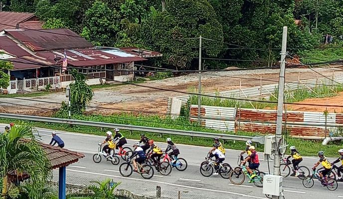 Photo 1 of the Bikemap route "Kayuhan MPT Taman Tasik"