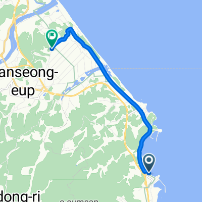 죽왕면 ~ 간성읍