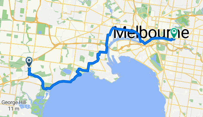 Bladin St, Laverton to Church St, Richmond