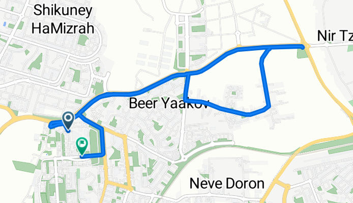 Route to טופז