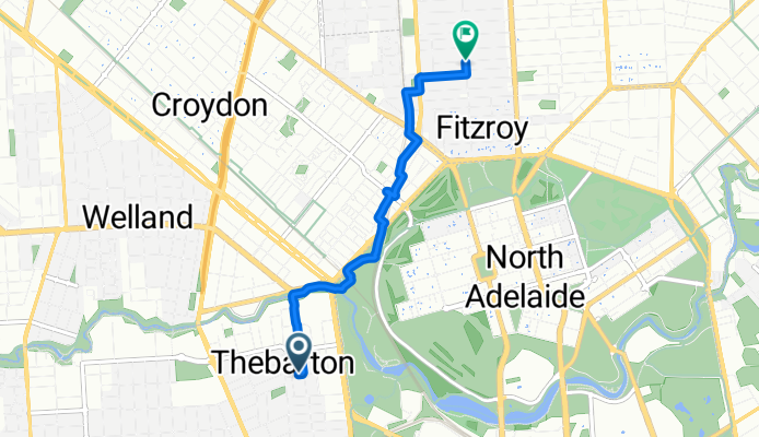 James St, Thebarton to Braund Rd, Prospect