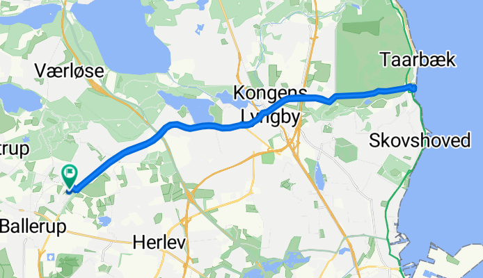 Digterparken, Ballerup to Digterparken, Ballerup