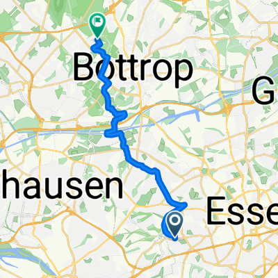 Kieler Straße, Essen nach Görkenstraße, Bottrop