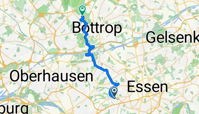 Kieler Straße, Essen nach Görkenstraße, Bottrop