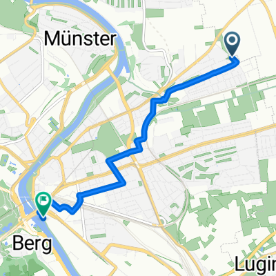 Kleiner Ostring, Stuttgart nach Berger Steg, Stuttgart