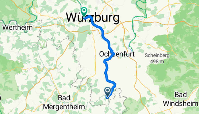 Bieberehren - Höchberg