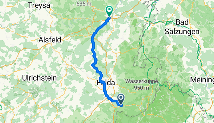 Poppenhausen - Bad Hersfeld