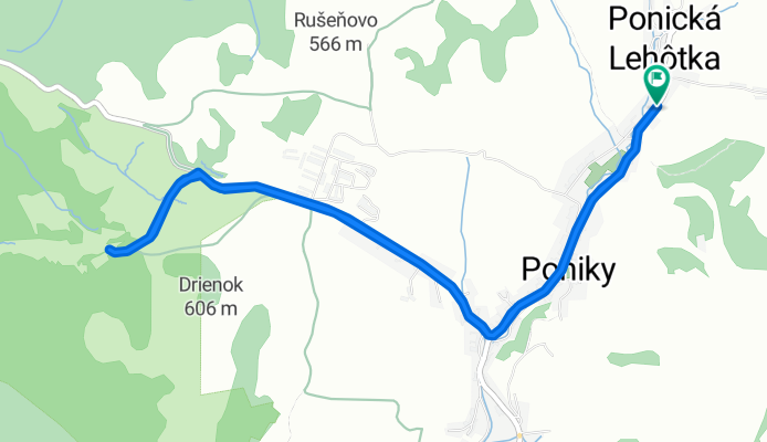 Námestie Mateja Kosca do Námestie Mateja Kosca