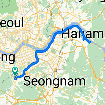 선바위 - 팔당대교