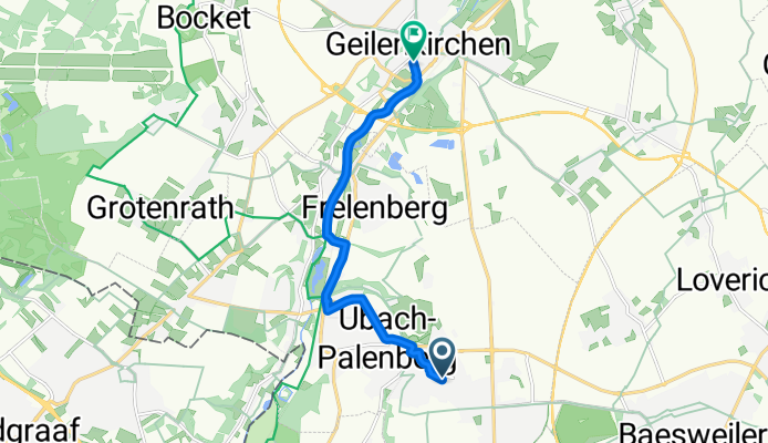 Thornstraße, Übach-Palenberg nach Herzog-Wilhelm-Straße, Geilenkirchen