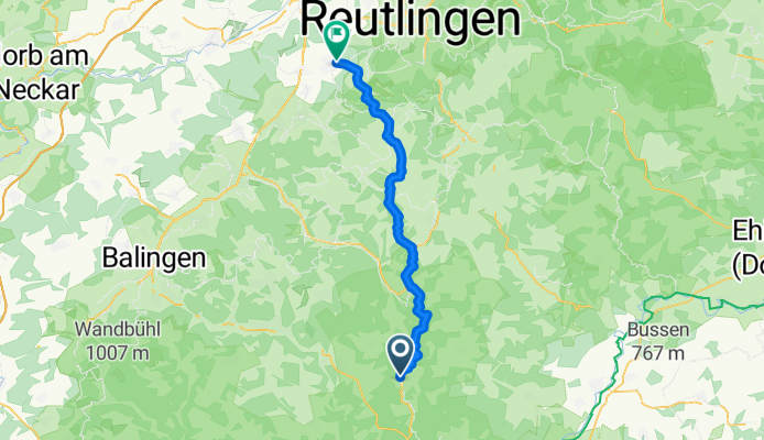 Veringenstadt - Gomaringen
