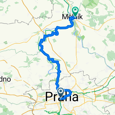 Karlova, Prague 1 to Nádražní, Mělník