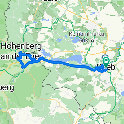 Route in Eger